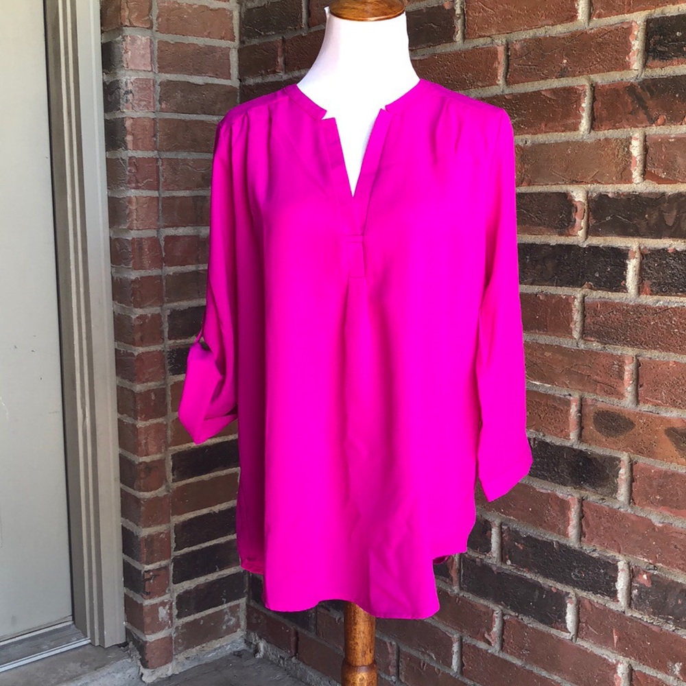 Fuchsia Fashion Top